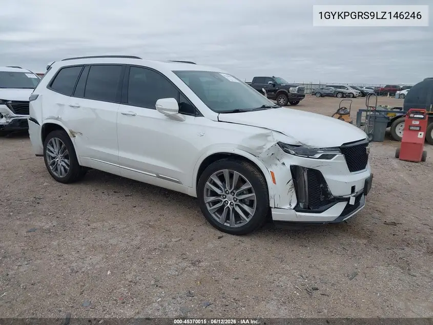 2020 Cadillac Xt6 Awd Sport VIN: 1GYKPGRS9LZ146246 Lot: 45370015