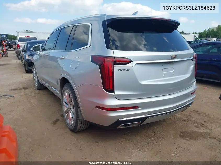 2020 Cadillac Xt6 Fwd Premium Luxury VIN: 1GYKPCRS3LZ184628 Lot: 45376361