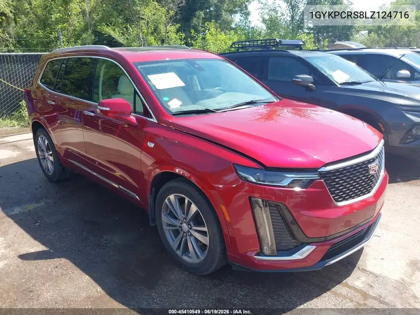 2020 Cadillac Xt6 Fwd Premium Luxury VIN: 1GYKPCRS8LZ124716 Lot: 45410549