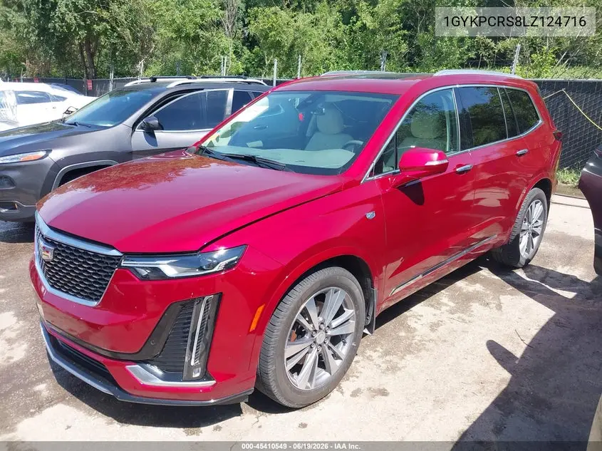 2020 Cadillac Xt6 Fwd Premium Luxury VIN: 1GYKPCRS8LZ124716 Lot: 45410549