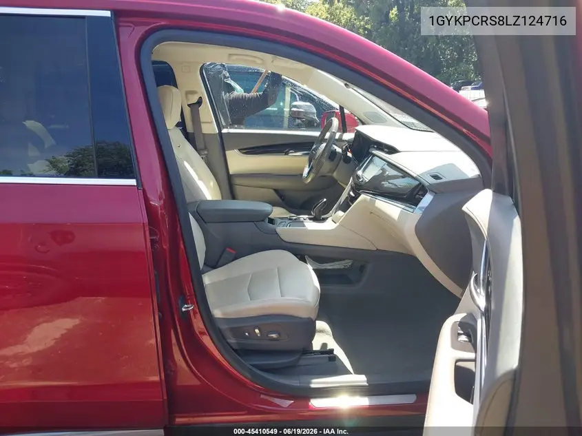 2020 Cadillac Xt6 Fwd Premium Luxury VIN: 1GYKPCRS8LZ124716 Lot: 45410549