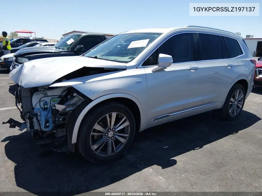 2020 Cadillac Xt6 Fwd Premium Luxury VIN: 1GYKPCRS5LZ197137 Lot: 45455717