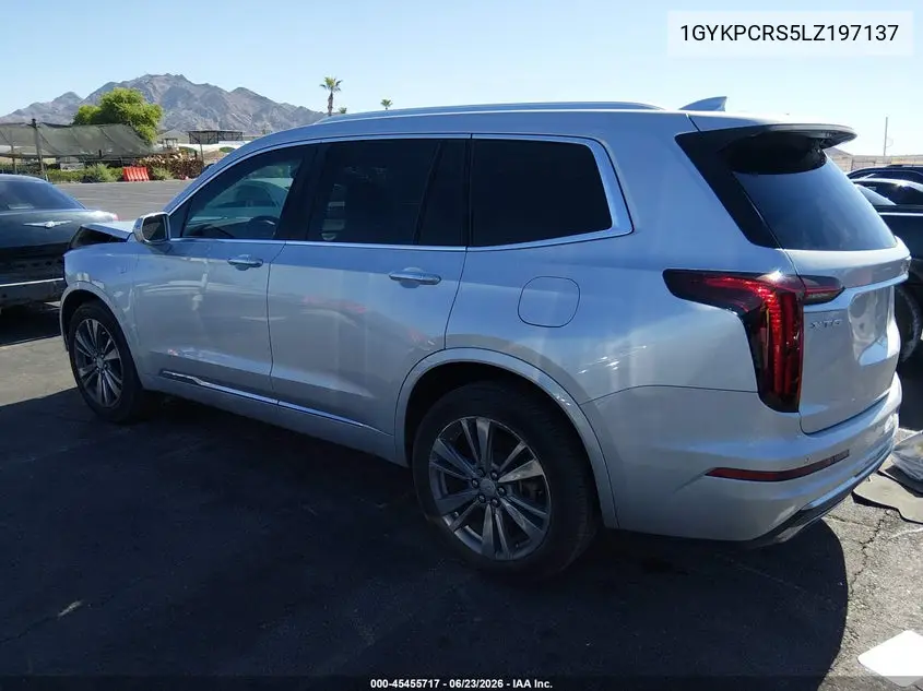 2020 Cadillac Xt6 Fwd Premium Luxury VIN: 1GYKPCRS5LZ197137 Lot: 45455717