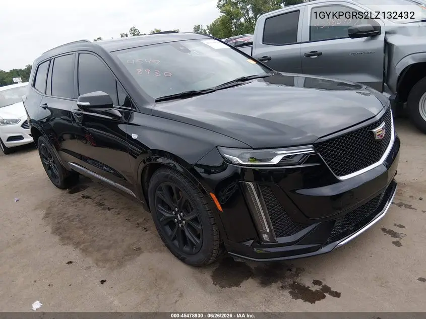 2020 Cadillac Xt6 Awd Sport VIN: 1GYKPGRS2LZ132432 Lot: 45478930