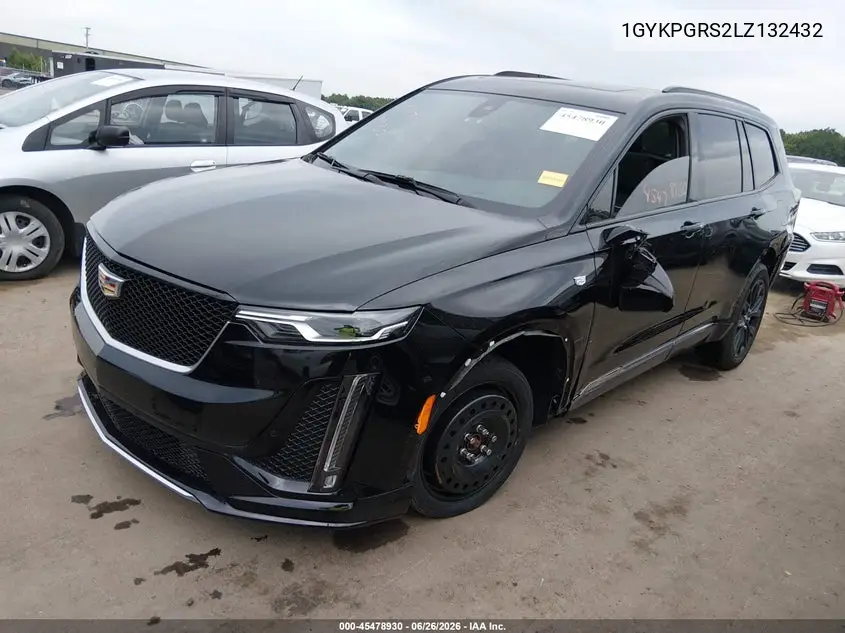 2020 Cadillac Xt6 Awd Sport VIN: 1GYKPGRS2LZ132432 Lot: 45478930