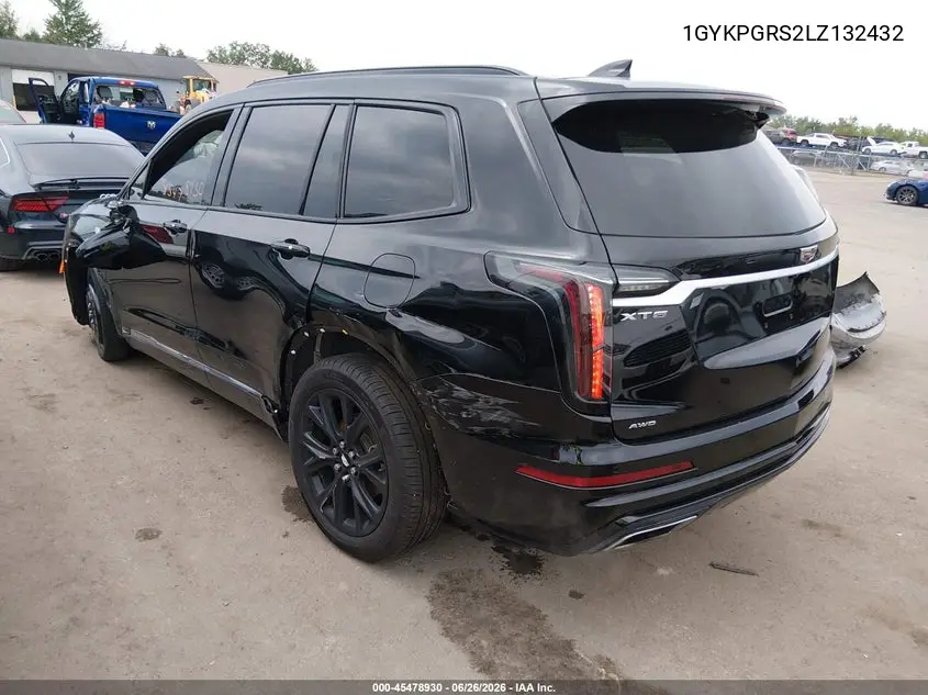 2020 Cadillac Xt6 Awd Sport VIN: 1GYKPGRS2LZ132432 Lot: 45478930