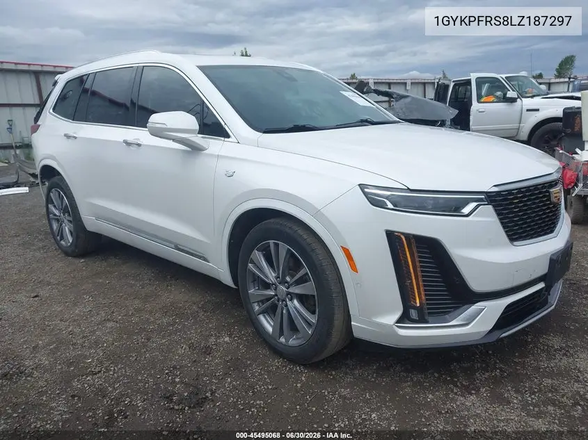 2020 Cadillac Xt6 Awd Premium Luxury VIN: 1GYKPFRS8LZ187297 Lot: 45495068