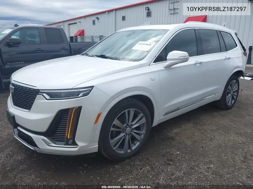 2020 Cadillac Xt6 Awd Premium Luxury VIN: 1GYKPFRS8LZ187297 Lot: 45495068