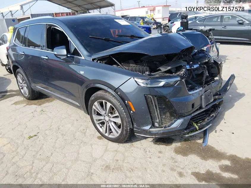 2020 Cadillac Xt6 Fwd Premium Luxury VIN: 1GYKPCRS0LZ157578 Lot: 45515807