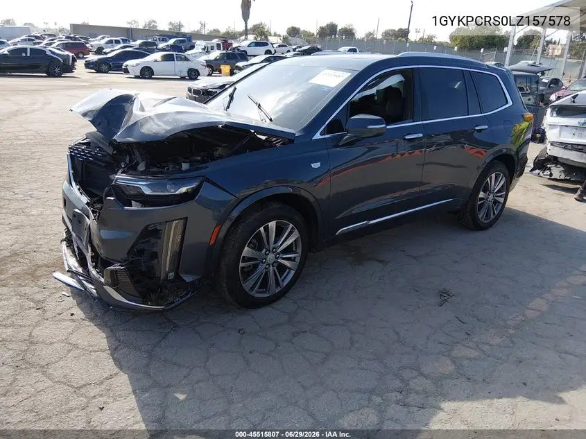 2020 Cadillac Xt6 Fwd Premium Luxury VIN: 1GYKPCRS0LZ157578 Lot: 45515807