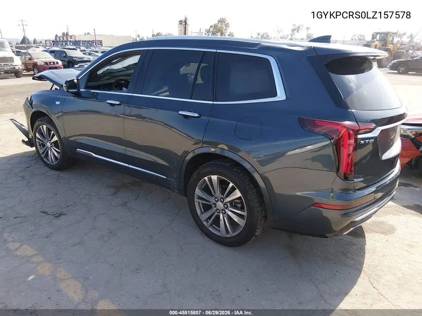 2020 Cadillac Xt6 Fwd Premium Luxury VIN: 1GYKPCRS0LZ157578 Lot: 45515807