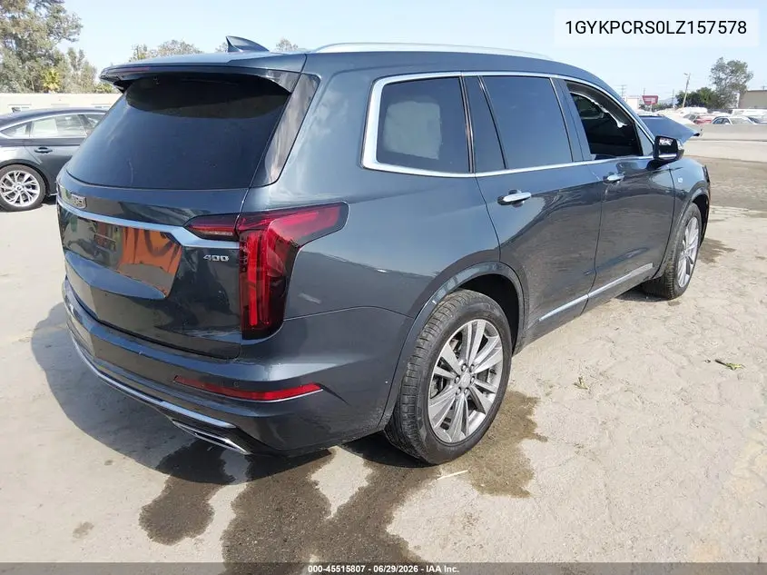 2020 Cadillac Xt6 Fwd Premium Luxury VIN: 1GYKPCRS0LZ157578 Lot: 45515807