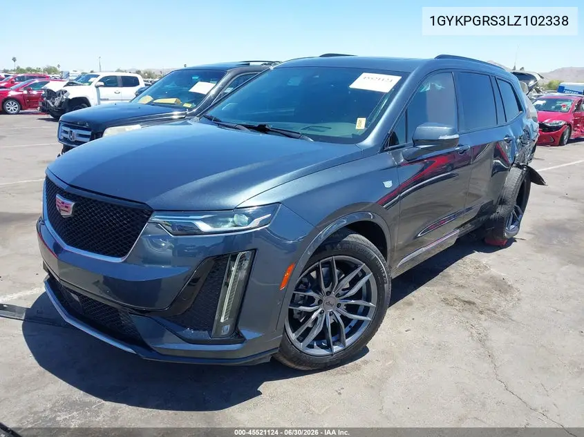 2020 Cadillac Xt6 Awd Sport VIN: 1GYKPGRS3LZ102338 Lot: 45521124