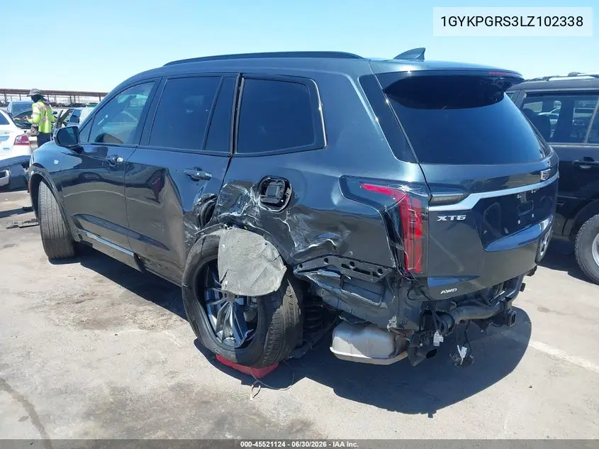 2020 Cadillac Xt6 Awd Sport VIN: 1GYKPGRS3LZ102338 Lot: 45521124