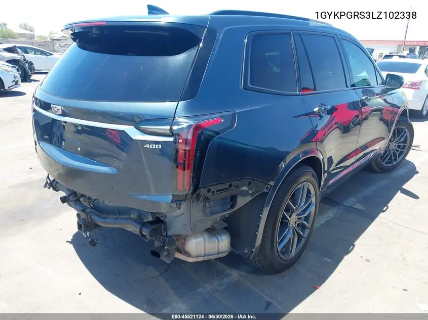 2020 Cadillac Xt6 Awd Sport VIN: 1GYKPGRS3LZ102338 Lot: 45521124