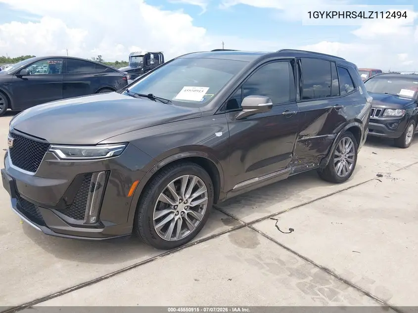 2020 Cadillac Xt6 Awd Sport VIN: 1GYKPHRS4LZ112494 Lot: 45550915