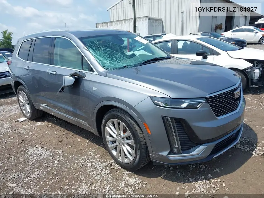 2020 Cadillac Xt6 Awd Premium Luxury VIN: 1GYKPDRS1LZ184827 Lot: 45568984