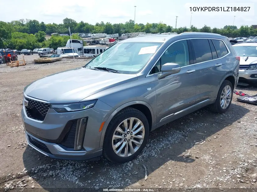 2020 Cadillac Xt6 Awd Premium Luxury VIN: 1GYKPDRS1LZ184827 Lot: 45568984