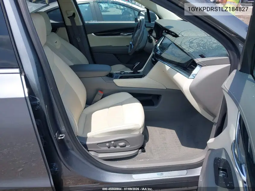 2020 Cadillac Xt6 Awd Premium Luxury VIN: 1GYKPDRS1LZ184827 Lot: 45568984