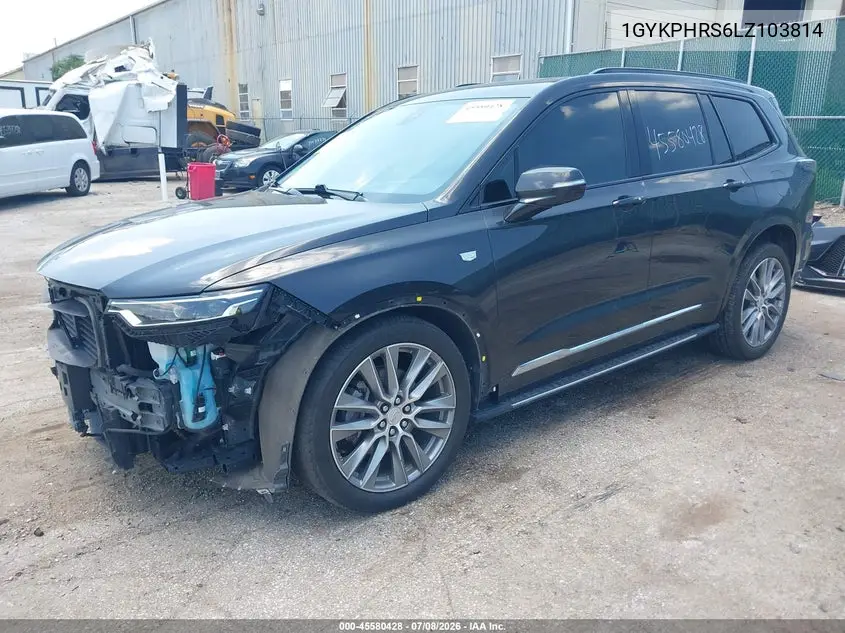 2020 Cadillac Xt6 Awd Sport VIN: 1GYKPHRS6LZ103814 Lot: 45580428