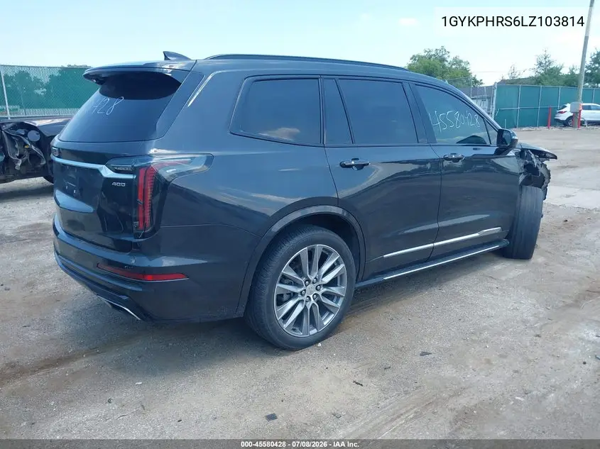 2020 Cadillac Xt6 Awd Sport VIN: 1GYKPHRS6LZ103814 Lot: 45580428