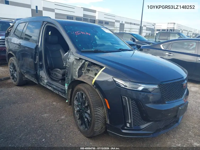 2020 Cadillac Xt6 Awd Sport VIN: 1GYKPGRS3LZ148252 Lot: 45584788