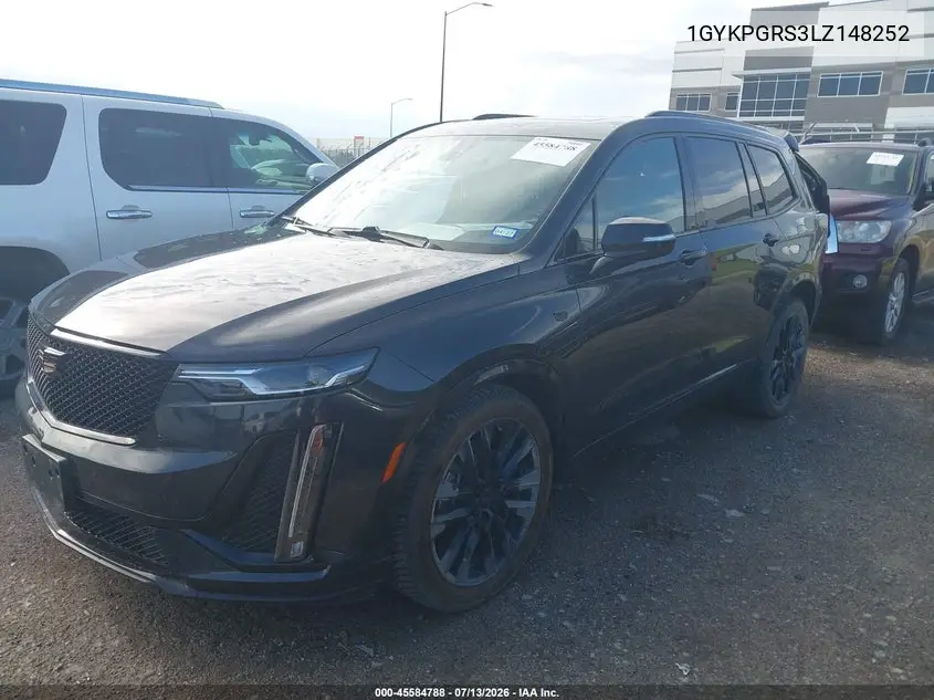 2020 Cadillac Xt6 Awd Sport VIN: 1GYKPGRS3LZ148252 Lot: 45584788