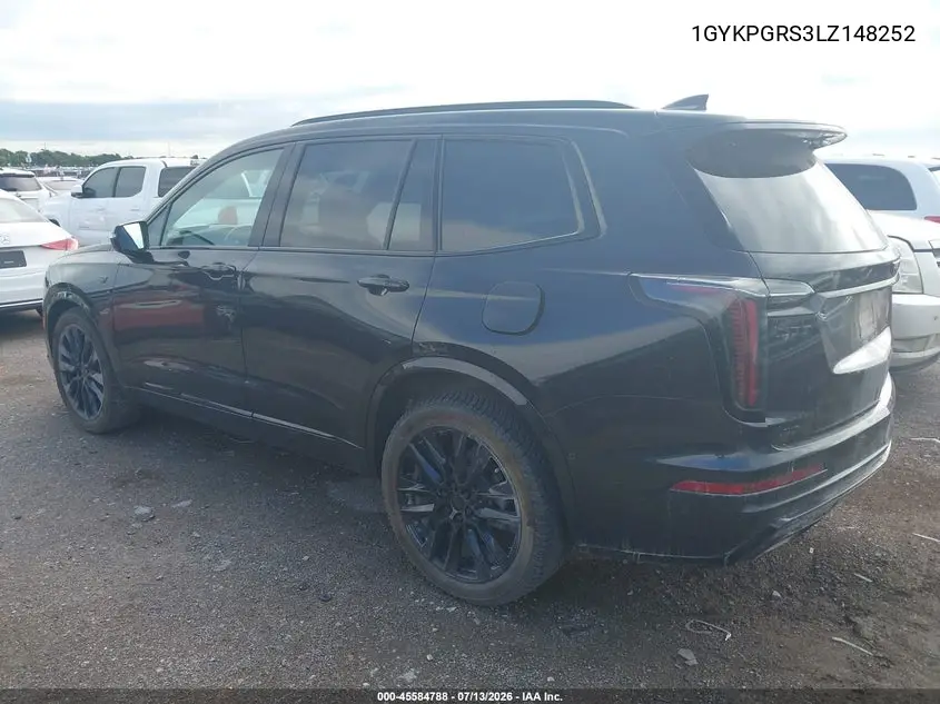 2020 Cadillac Xt6 Awd Sport VIN: 1GYKPGRS3LZ148252 Lot: 45584788
