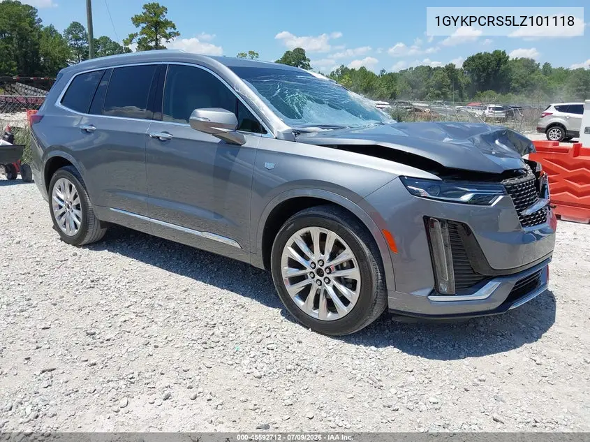 2020 Cadillac Xt6 Fwd Premium Luxury VIN: 1GYKPCRS5LZ101118 Lot: 45592712