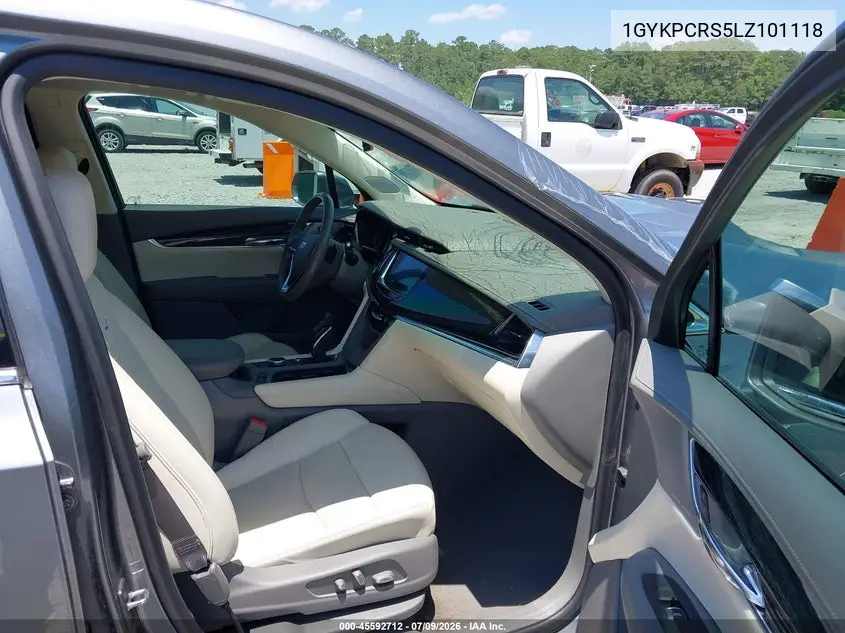 2020 Cadillac Xt6 Fwd Premium Luxury VIN: 1GYKPCRS5LZ101118 Lot: 45592712