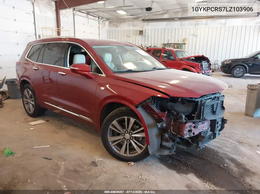 2020 Cadillac Xt6 Fwd Premium Luxury VIN: 1GYKPCRS7LZ103906 Lot: 45609267