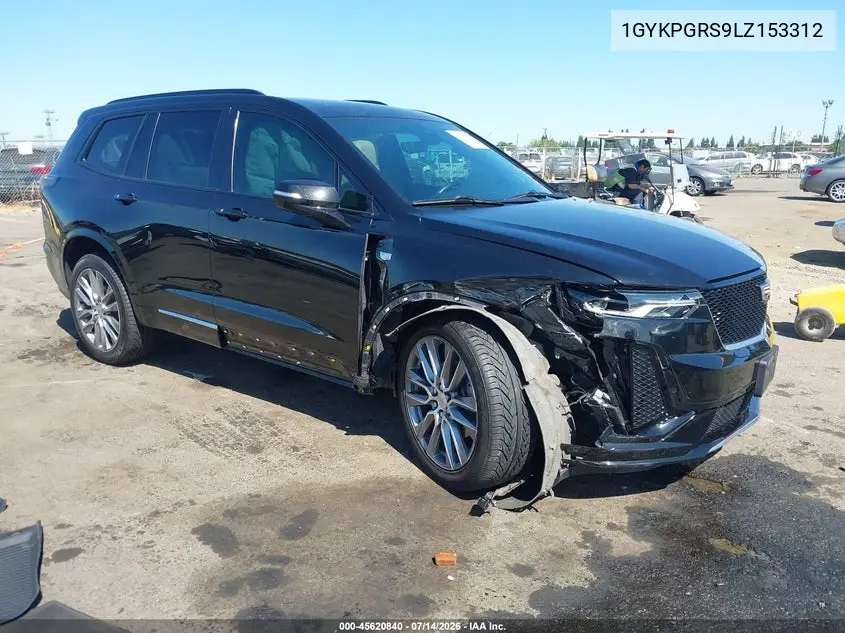 1GYKPGRS9LZ153312 2020 Cadillac Xt6 Awd Sport