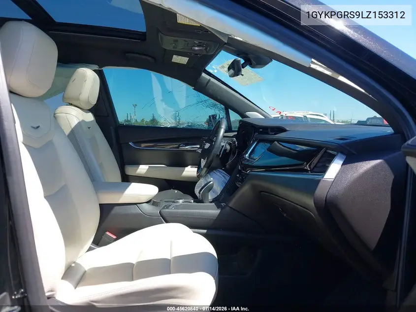 1GYKPGRS9LZ153312 2020 Cadillac Xt6 Awd Sport