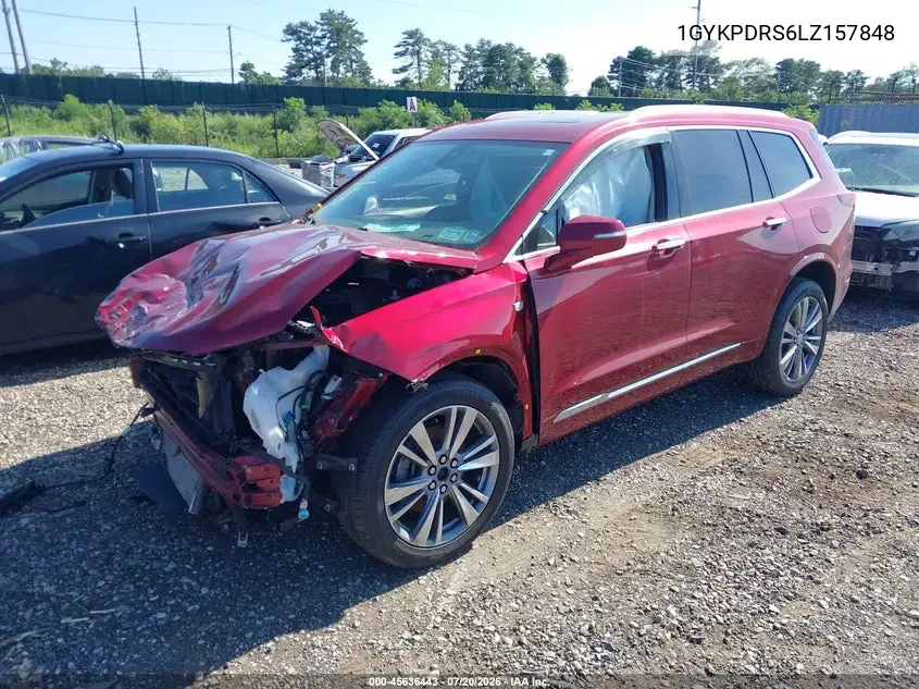 2020 Cadillac Xt6 Awd Premium Luxury VIN: 1GYKPDRS6LZ157848 Lot: 45636443