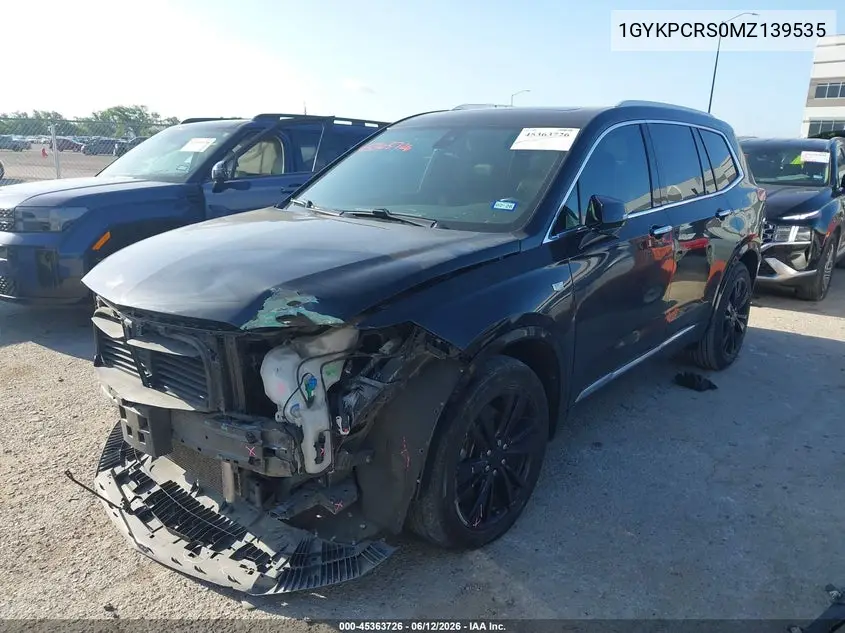 2021 Cadillac Xt6 Fwd Premium Luxury VIN: 1GYKPCRS0MZ139535 Lot: 45363726