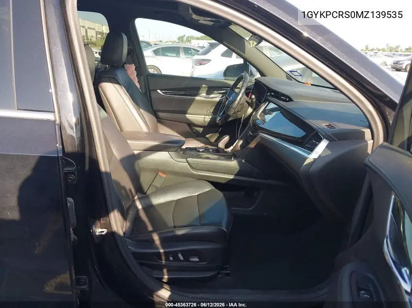 2021 Cadillac Xt6 Fwd Premium Luxury VIN: 1GYKPCRS0MZ139535 Lot: 45363726
