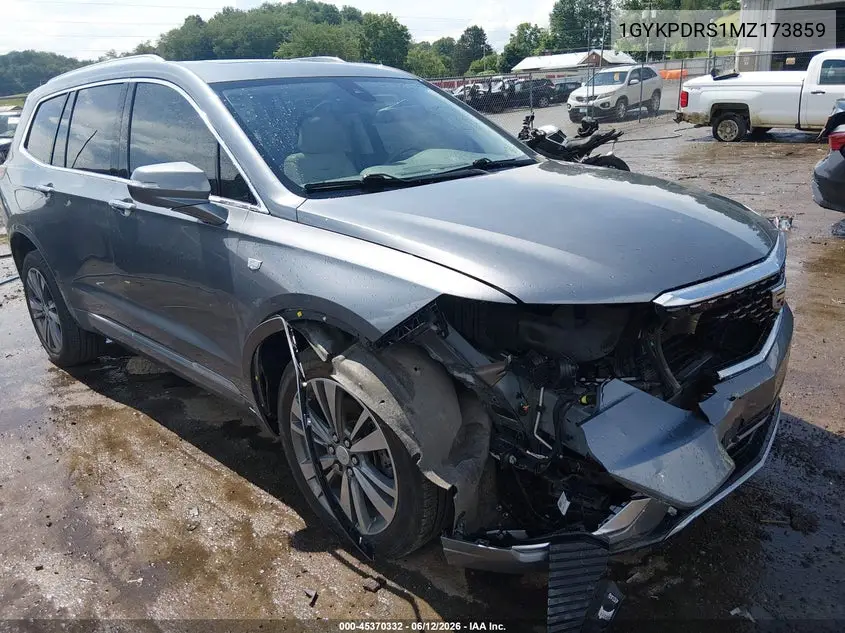 2021 Cadillac Xt6 Awd Premium Luxury VIN: 1GYKPDRS1MZ173859 Lot: 45370332