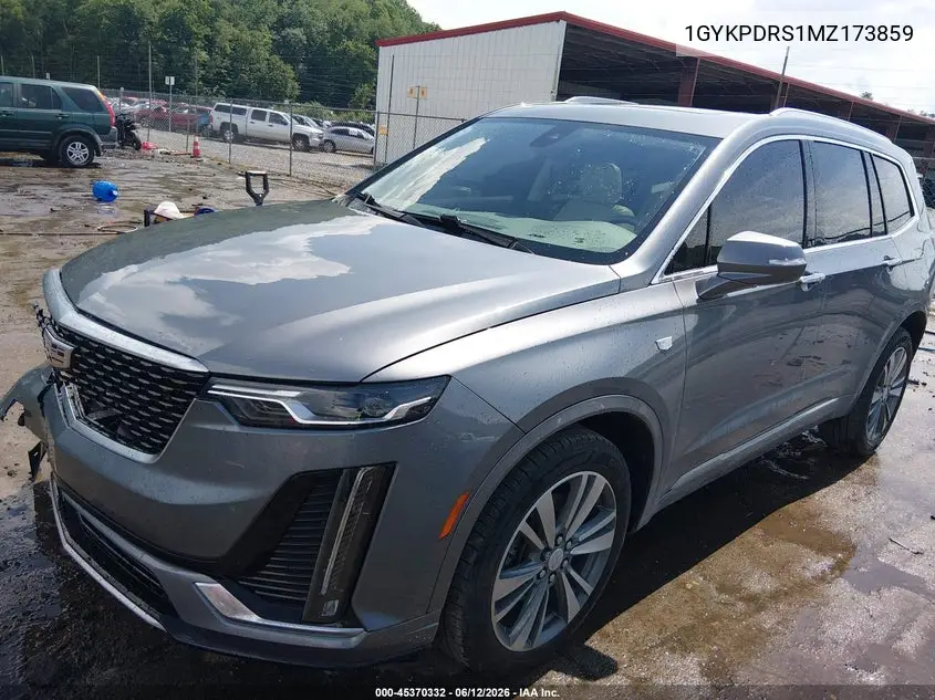 2021 Cadillac Xt6 Awd Premium Luxury VIN: 1GYKPDRS1MZ173859 Lot: 45370332