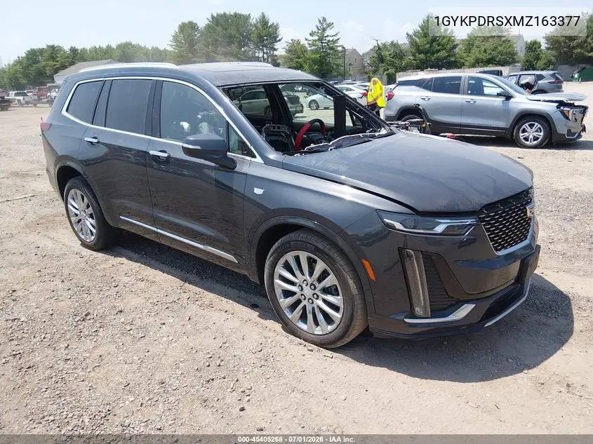2021 Cadillac Xt6 Awd Premium Luxury VIN: 1GYKPDRSXMZ163377 Lot: 45405268