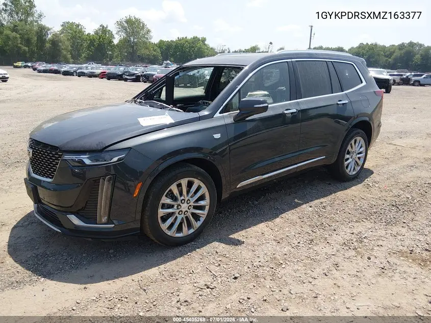 2021 Cadillac Xt6 Awd Premium Luxury VIN: 1GYKPDRSXMZ163377 Lot: 45405268