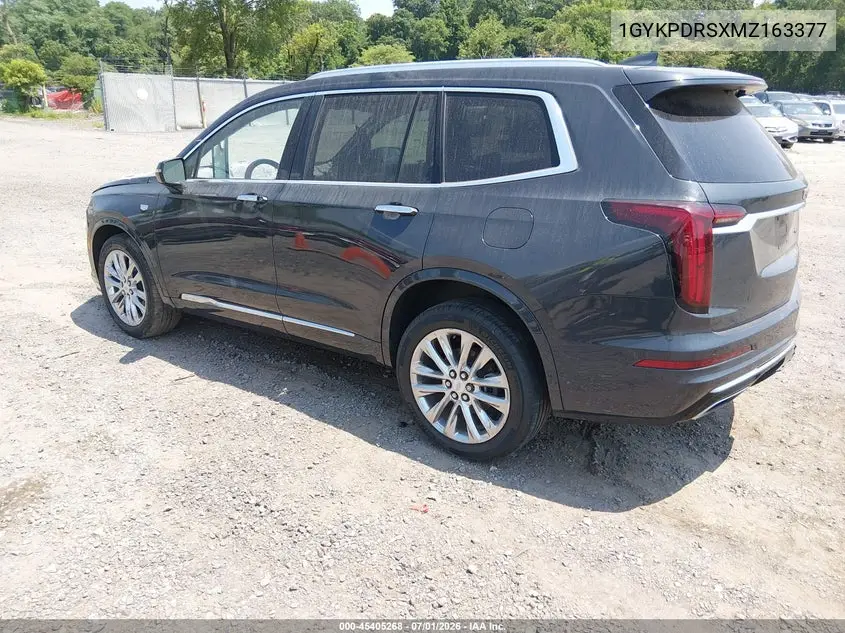 2021 Cadillac Xt6 Awd Premium Luxury VIN: 1GYKPDRSXMZ163377 Lot: 45405268