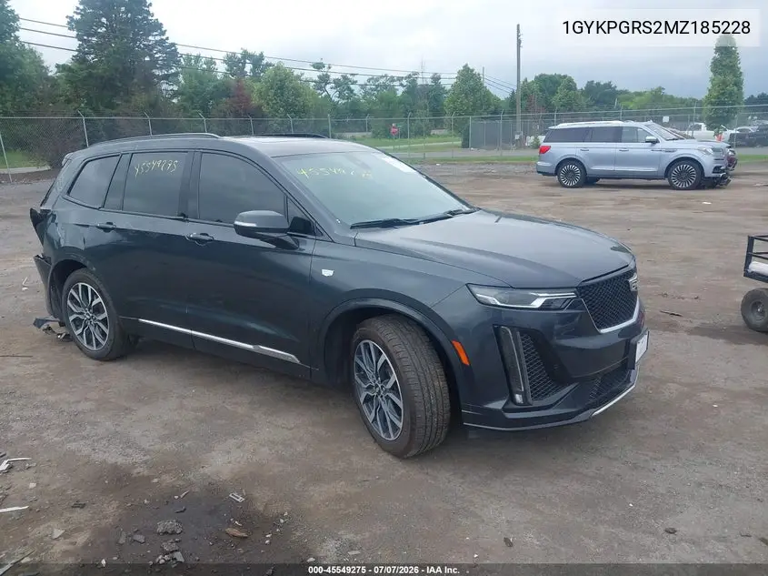 2021 Cadillac Xt6 Awd Sport VIN: 1GYKPGRS2MZ185228 Lot: 45549275
