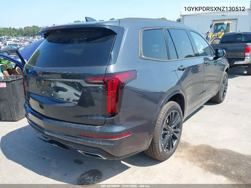 2022 Cadillac Xt6 Awd Premium Luxury VIN: 1GYKPDRSXNZ130512 Lot: 45108656