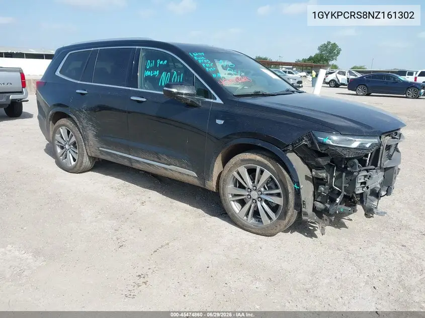 2022 Cadillac Xt6 Fwd Premium Luxury VIN: 1GYKPCRS8NZ161302 Lot: 45474860