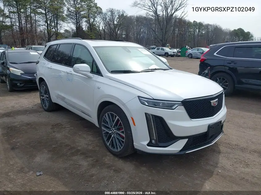 2023 Cadillac Xt6 Awd Sport VIN: 1GYKPGRSXPZ102049 Lot: 44661990