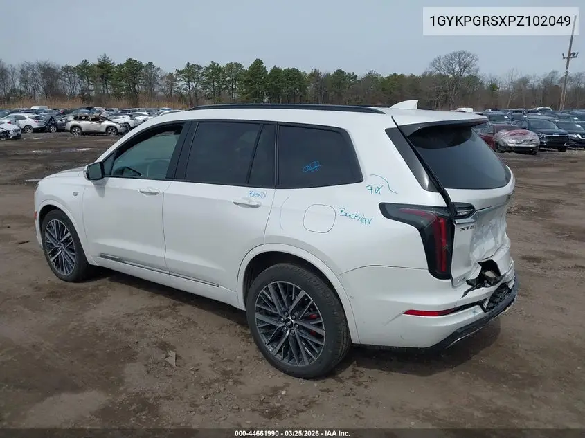 2023 Cadillac Xt6 Awd Sport VIN: 1GYKPGRSXPZ102049 Lot: 44661990