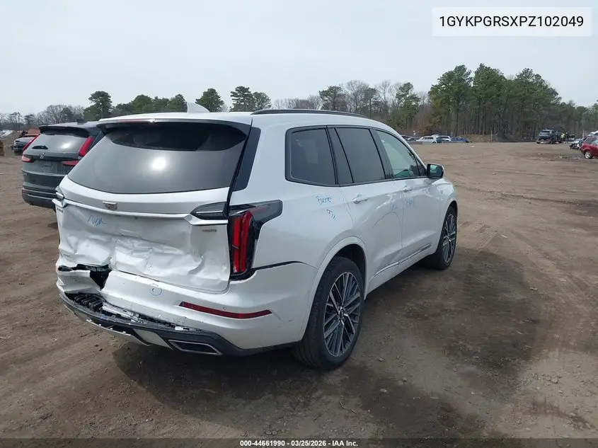 2023 Cadillac Xt6 Awd Sport VIN: 1GYKPGRSXPZ102049 Lot: 44661990