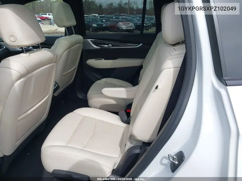 2023 Cadillac Xt6 Awd Sport VIN: 1GYKPGRSXPZ102049 Lot: 44661990
