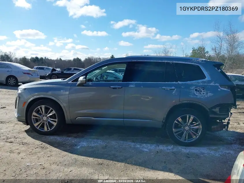 2023 Cadillac Xt6 Awd Premium Luxury VIN: 1GYKPDRS2PZ180369 Lot: 44680842