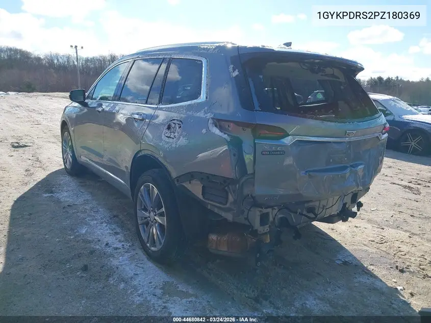 2023 Cadillac Xt6 Awd Premium Luxury VIN: 1GYKPDRS2PZ180369 Lot: 44680842